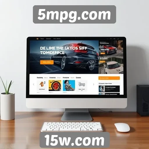 Análise da interface do usuário do site 5mpg.com